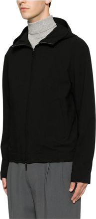 Emporio Armani Zip-through Hoodie - Heren - Vesten met rits - Zwart - S - Hoodies & sweatvesten