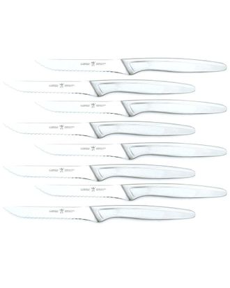 J.A. Henckels International Zwilling J.A. Henckels 8Pc Stainless Steel Serrated Steak Knife Set