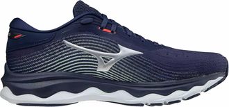 Mizuno Womens Wave Sky Sneaker In Peacoat