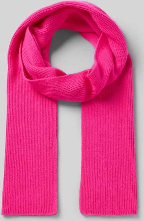 Unio Hamburg Schal aus Schurwoll-Mix mit Kaschmir-Anteil in Neon Pink, Gr&ouml;&szlig;e 1