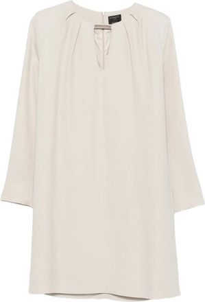 Antonelli Lidia Cut-out Pleated-detail Dress