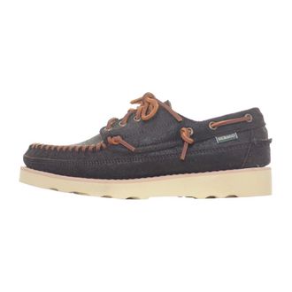 Sebago Sailor Shoes, male, Brown, Size: 10 1/2 US Keuka Oil Moccasin