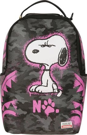 Sprayground Snoopy Pink Stencil Dlxsv Backpack - Heren - Rugzakken - Veelkleurig - ONE Size - Tassen