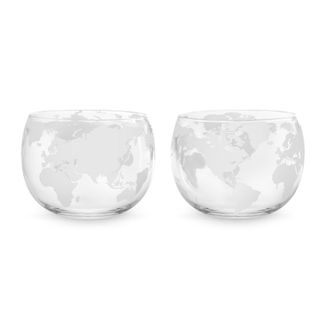 Final Touch Final Touch Revolve Globe Glass - Set of 2