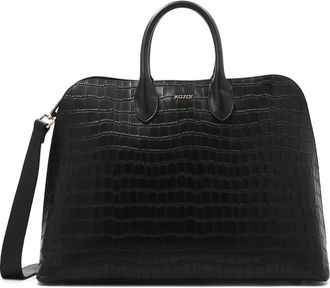 Kazar Handtas van reli&euml;fleder - Dames - Handtassen - Zwart - ONE Size - Tassen