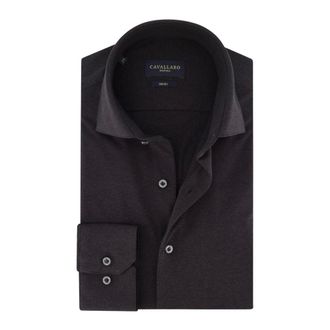 Cavallaro Heren, Overhemden, Grijs, Maat: 3XL Katoen