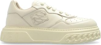 Casadei Sportschoenen Offroad - Dames - Sneakers - Beige - 39 EU - Leer - Schoenen