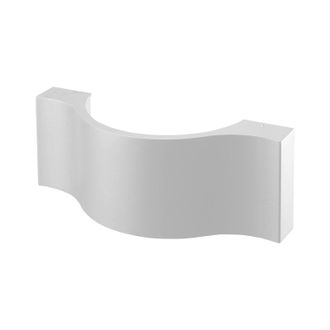 Lucande Lucande L&aacute;mpara De Pared Led Exterior jace En Blanco Aluminio