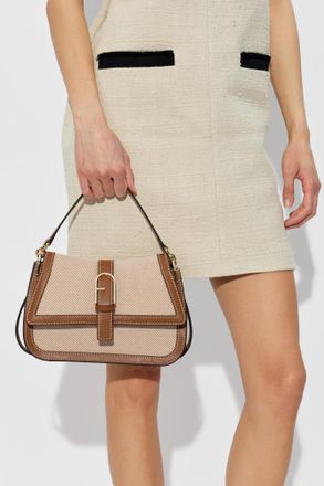 Furla Handbag Flow Medium, Womens, Cream