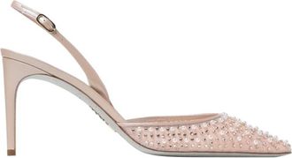 Rene Caovilla Aretha 80 Slingback Pumps