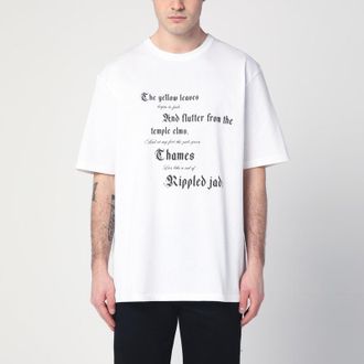 Alexander McQueen white cotton t-shirt