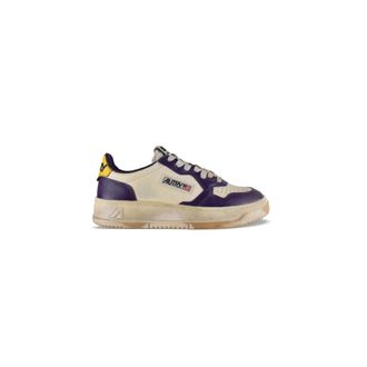 Autry Super Vintage Low-Top Sneakers - Dames - Sneakers - Veelkleurig - 35 EU - Leer - Schoenen