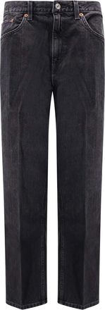 Re/Done Jeans The Ollie In Denim Black
