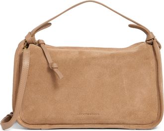 Lucky Brand Ayla Crossbody Bag in Tuscanny Suede at Nordstrom Rack