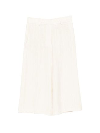 Forte_Forte Pantalone Cropped Hopsack Viscosa