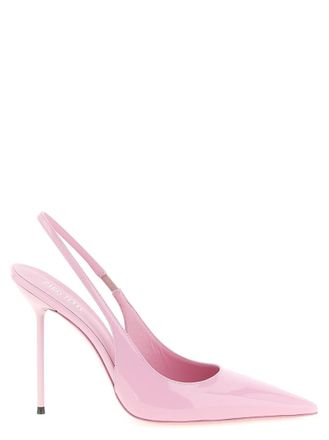 PARIS TEXAS Pink Slingback Heels