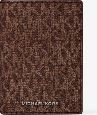 Michael Kors Hudson Signature Logo Folio Card Case