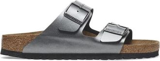 Birkenstock Arizona BF Narrow Fit - Dames - Schoenen - Grijs - Maat: 36 EU Leer