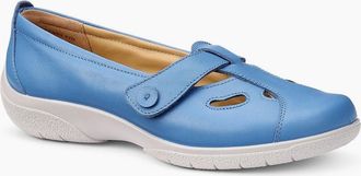 Hotter Womens Nirvana Womens Extra Wide Shoes - Blue - Size: 5.5
