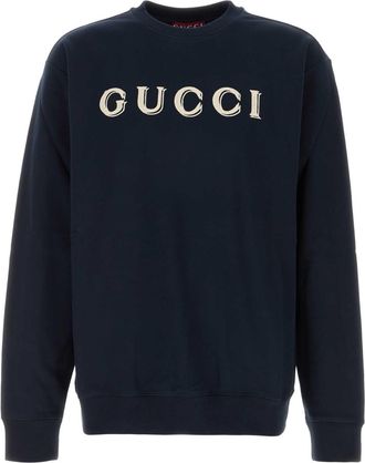 Gucci Midnight Blue Cotton Sweatshirt