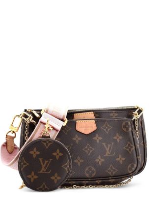 Louis Vuitton Multi Pochette Accessoires Monogram Canvas crossbody bag - women - Fabric - One Size - Brown