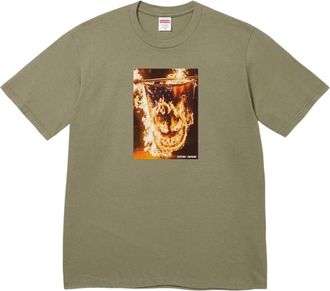 SUPREME x Spitfire SS26 Flag T-Shirt Green SUP-SS26-336-GRN