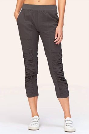 Xcvi Geyser Crop Pants In Charcoal