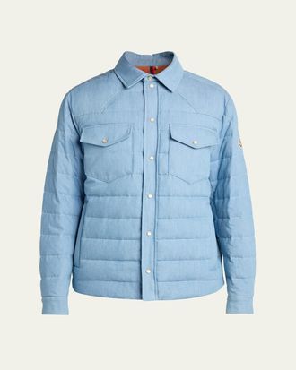 Moncler Mens Cotton Down Jacket
