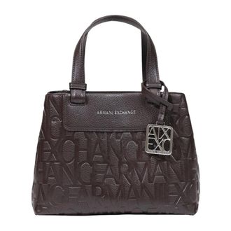 A|X Armani Exchange Borsa shopping grande - - Bags - Donna - Marrone - ONE SIZE