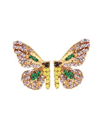 Eyecandy LA Eye Candy La Crystal Multicolored Butterfly