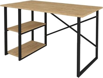 OEM Mesa Escritorio Base Metal 2 Estantes 75x120x60 Safir