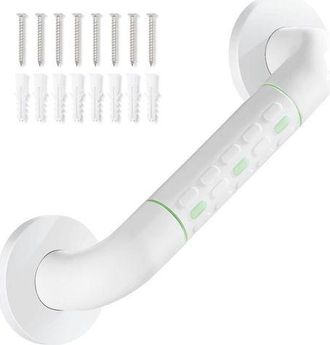 OEM Barra De Apoyo Recta De Acero Inoxidable Para Ducha Con Acabado Plastificado, Manija De Ducha Antideslizante Para Montaje En Pared, Toallero, Color Bl