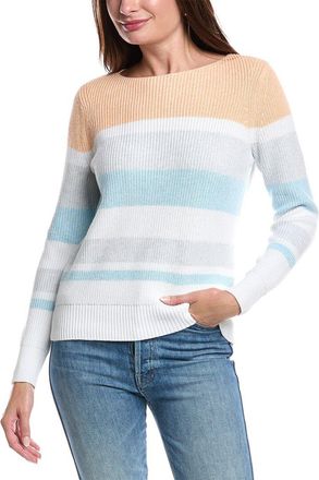 Forté Cashmere Textured Marl Pullover