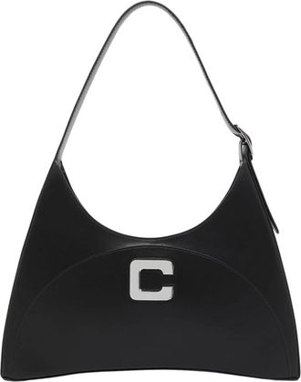 Carel Concorde Schoudertas - Dames - Schoudertassen - Zwart - ONE Size - Katoen - Tassen