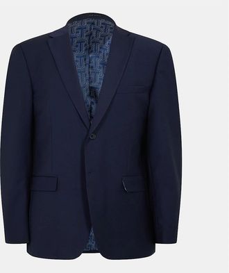 Ted Baker Mens Slim Fit Navy Suit Jacket - Size: 40L 50l