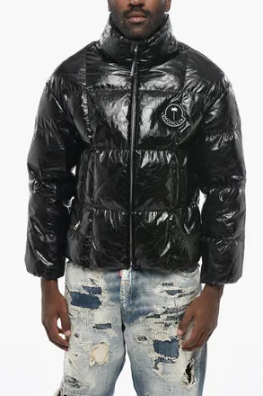 Palm Angels 8 Quilted Puffer Jacket SIMOOM with Glossy Effect Palm Angels