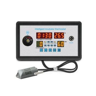 OEM Incubadora Zfx-w9002 Con Termostato Digital Inteligente, Control De Temperatura Y Humedad, Rotador Autom&aacute;tico De Huevos De 360&deg; Y 12 V