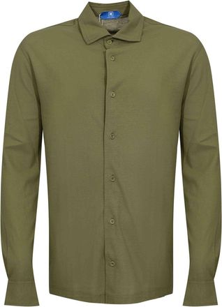 Kired Capri Shirt In Green Cotton