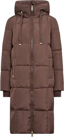 Mos Mosh MMNova Square Down Coat - Coats - Mujer - Marr&oacute;n - XS
