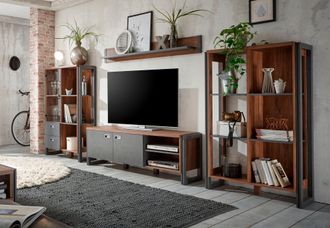 HOME AFFAIRE Wohnwand »Detroit Set 1« Set, 4 Stk. tlg