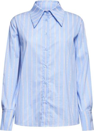 Silvian Heach Gestreept overhemd met klassieke snit - Dames - Overhemden - Blauw - XS - Katoen - Overhemden