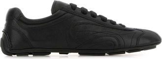 Prada Black Nappa Leather Montecarlo Re Edition 2005 Sneakers
