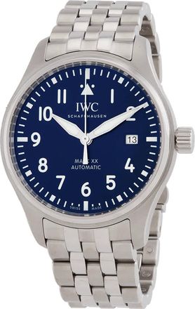 IWC Pilots Mark XX Automatic Blue Dial Mens Watch IW328204