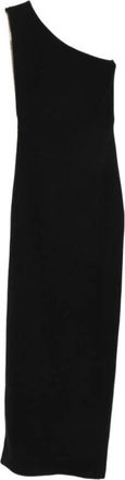 Elisabetta Franchi One-Shoulder Dress - Dames - Avondkleed - Zwart - XS - Kleedjes