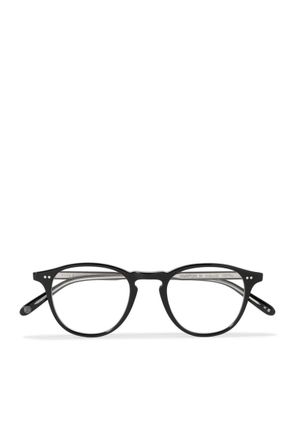 Garrett Leight Hampton Round-Frame Acetate and Silver-Tone Optical Glasses