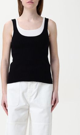 Twinset Top a doppio strato in cotone Twinset