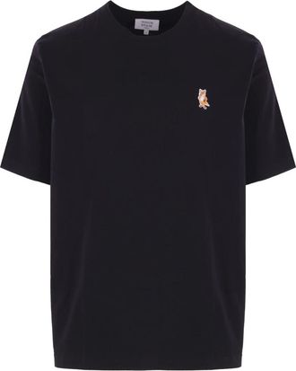 Maison Kitsun&eacute; Hombre, Camisetas, Negro, Talla: L