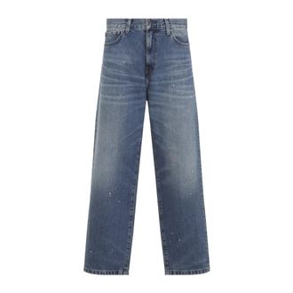Carhartt Work in Progress Carhartt Wip, Straight Jeans, male, Blue, Size: W32 Landon Pant