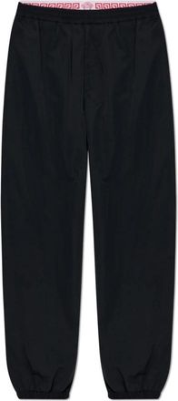Versace Nylon Broek - Heren - Sweatpants - Zwart - XL - Nylon - Broeken