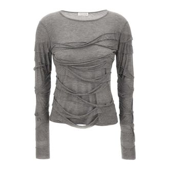 7 For All Mankind Donna, Maglie, Grigio, S, new